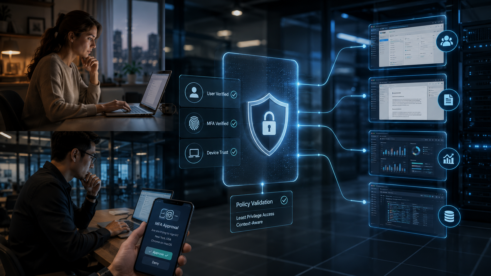 Zero Trust Network Access para acceso seguro a aplicaciones privadas