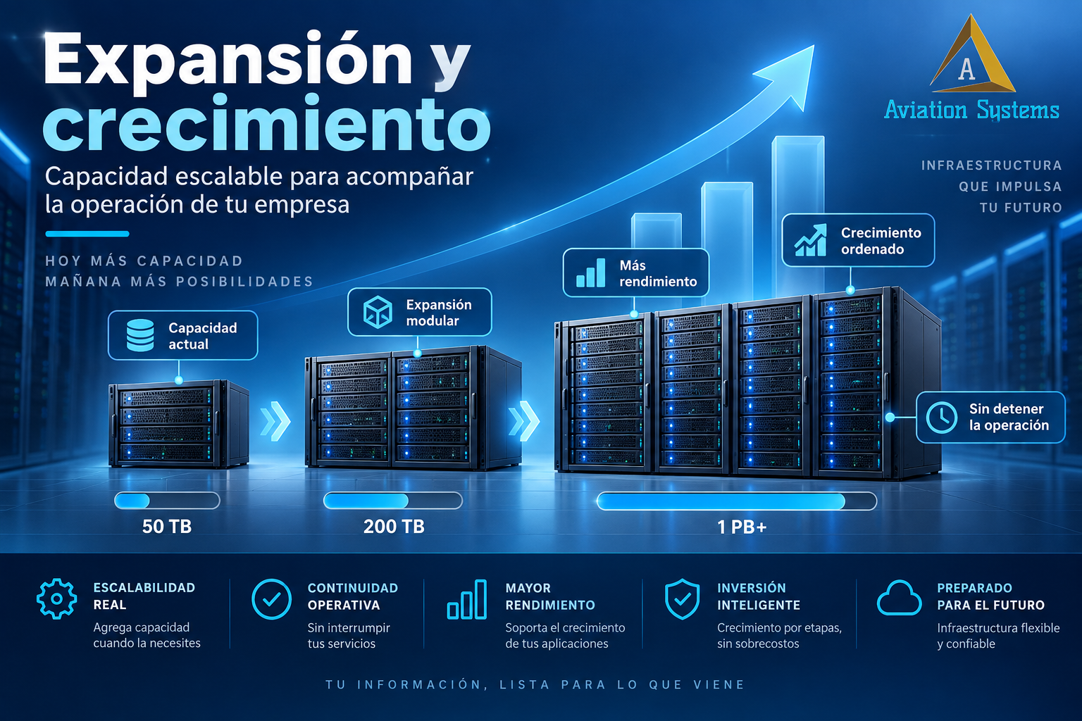 Expansión de almacenamiento empresarial