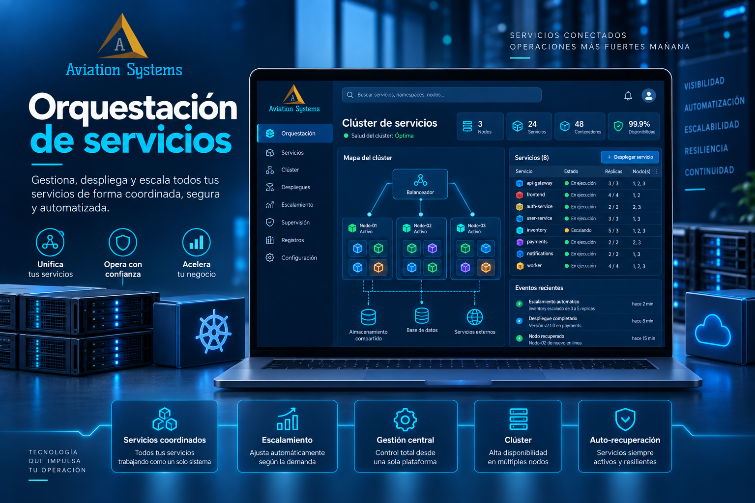 Scripts y tareas operativas automatizadas