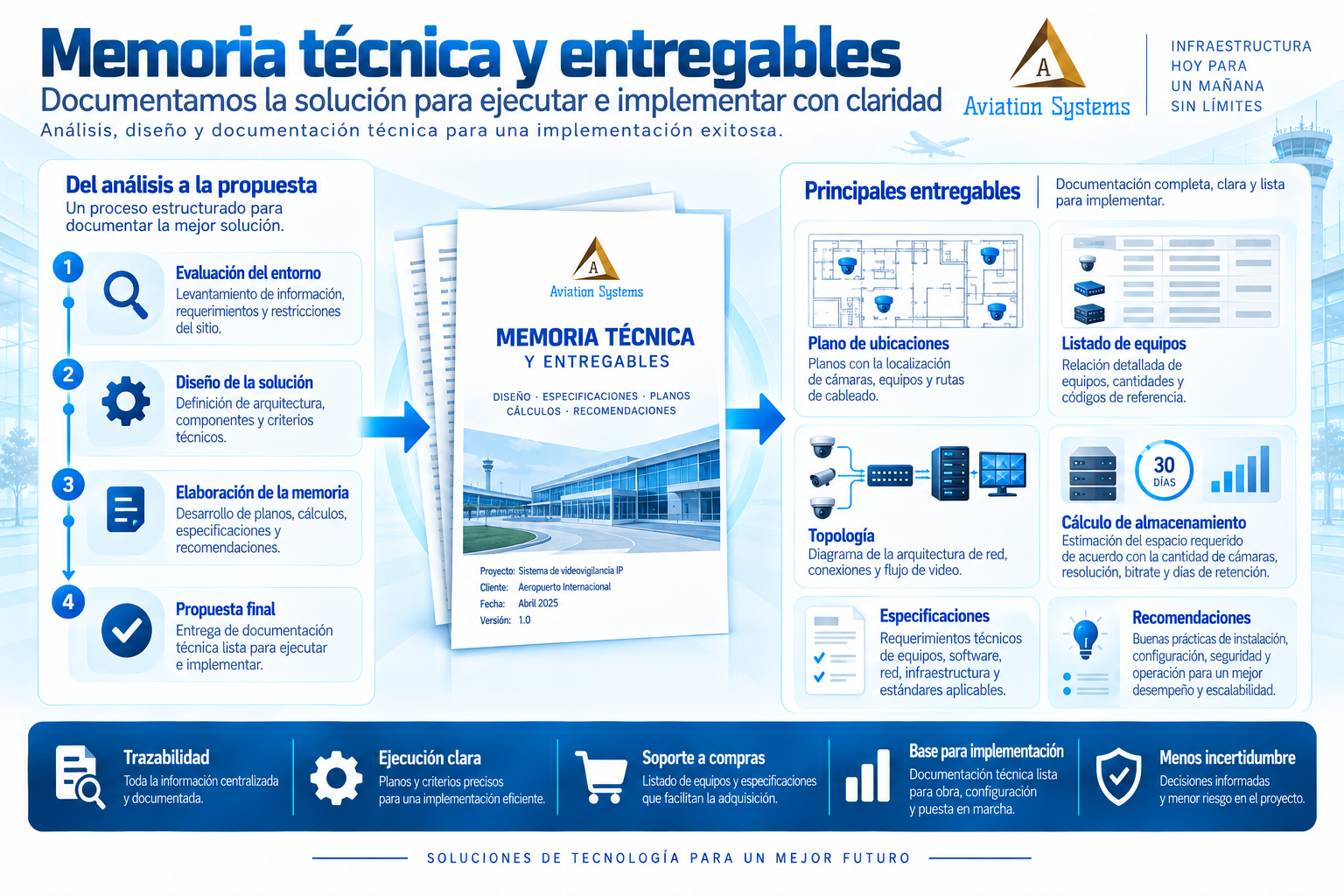 Memoria técnica de proyecto de videovigilancia
