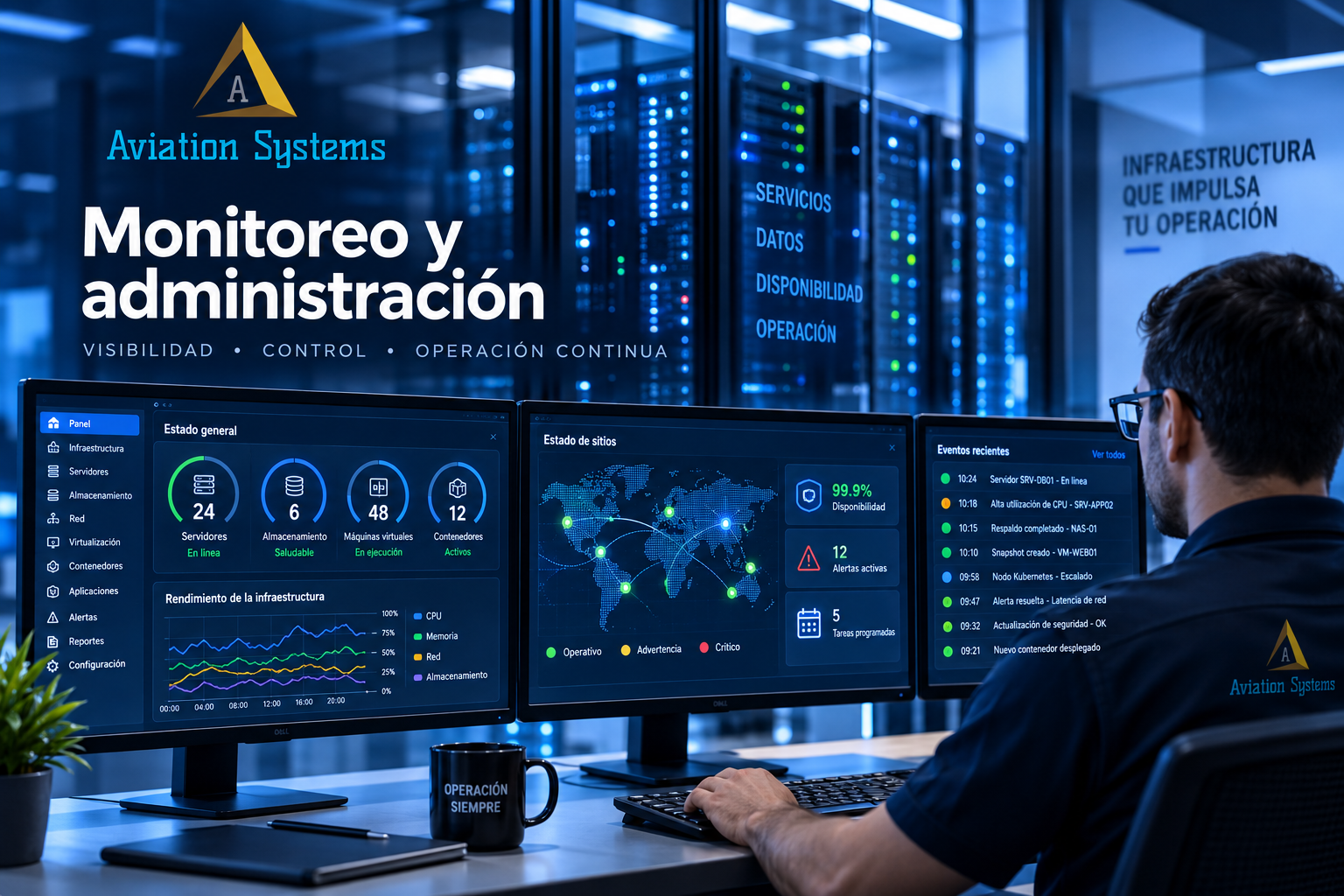 Monitoreo y administración