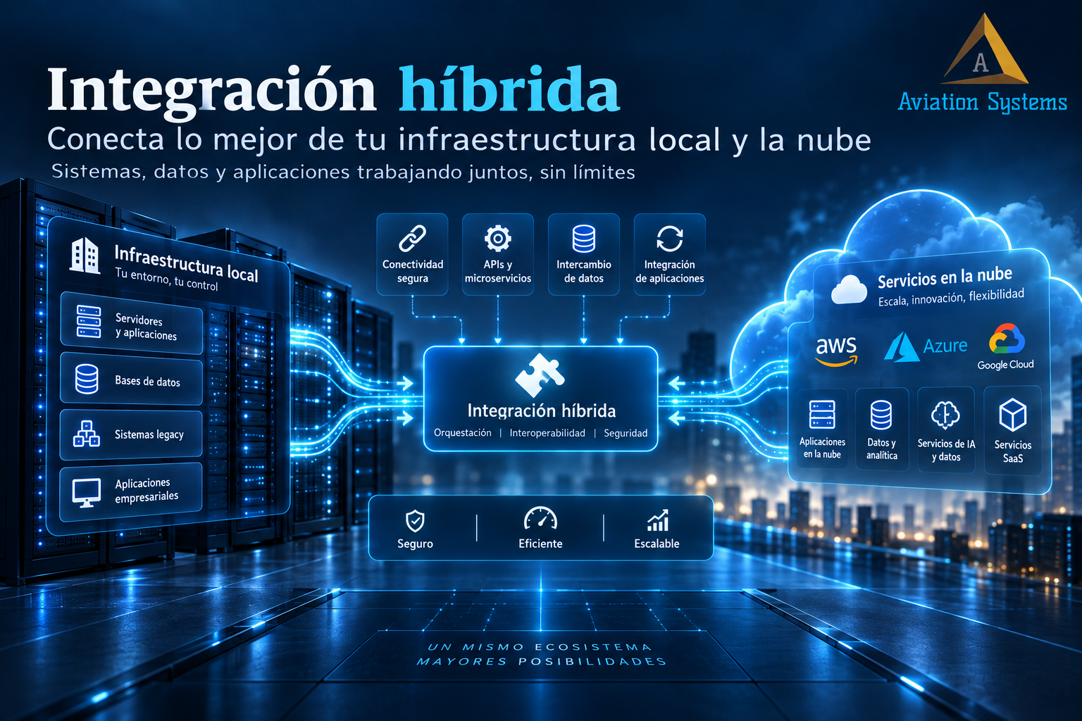 Integración de infraestructura híbrida