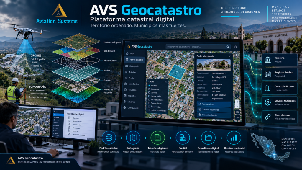 Plataforma catastral digital: qué debe contener