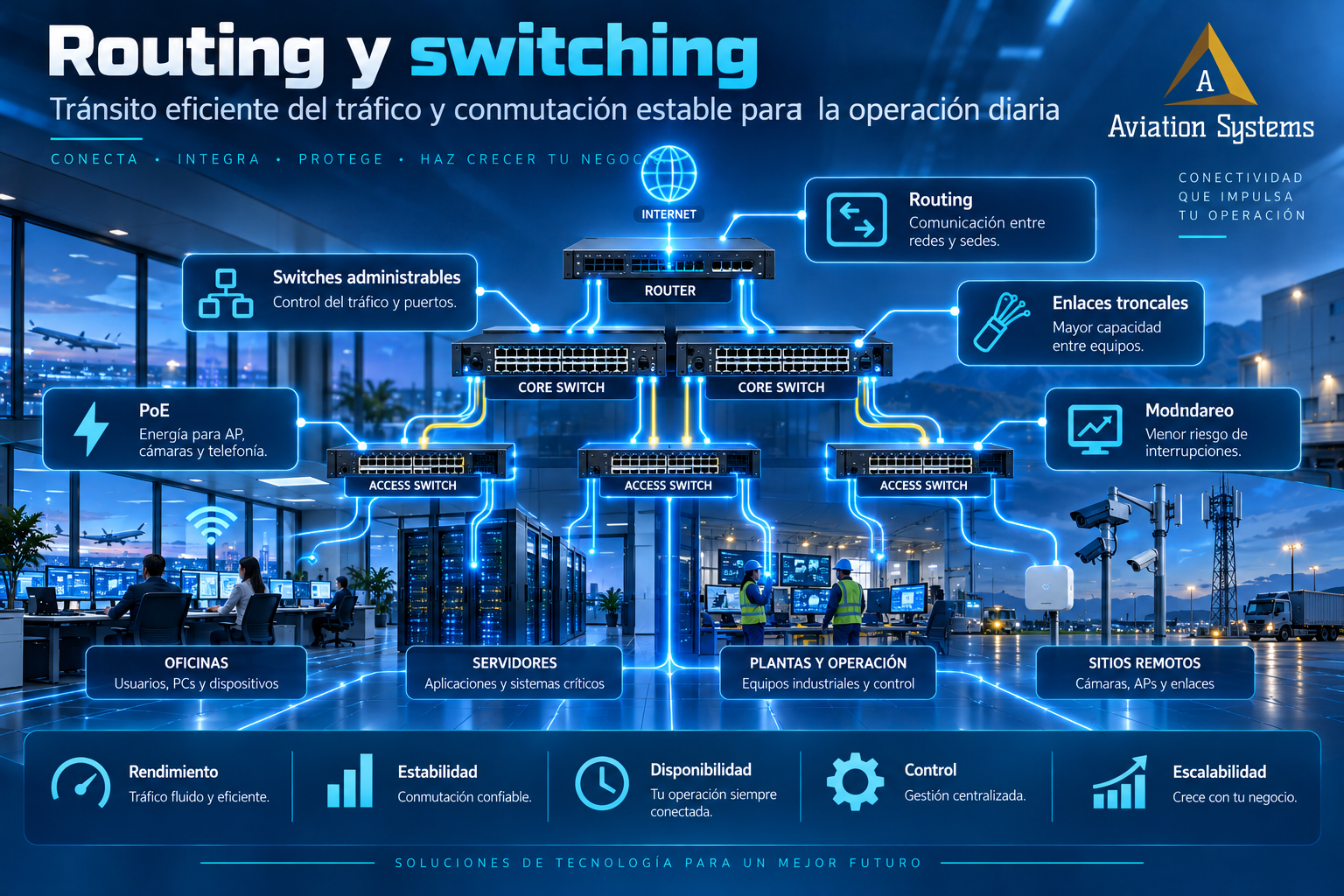 Routing y switching